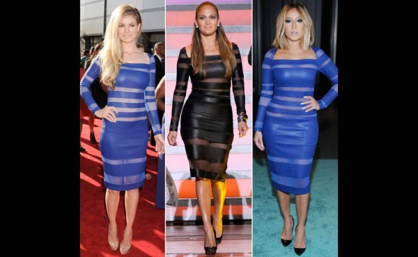 Dos mujeres un mismo vestido ¿Quién lo luce mejor?