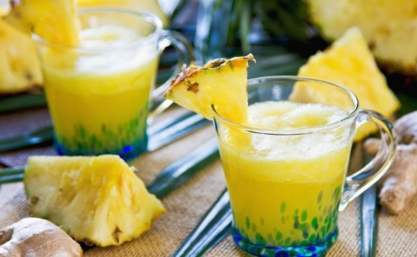 Batido de Piña y Jengibre
