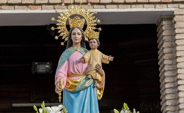 Mañana se honra a Virgen María Auxiliadora