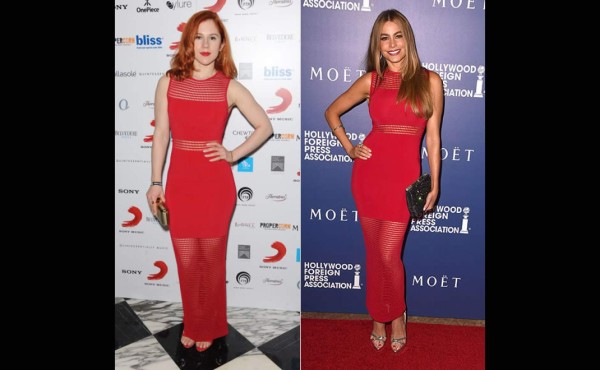 Dos mujeres un mismo vestido ¿Quién lo luce mejor?