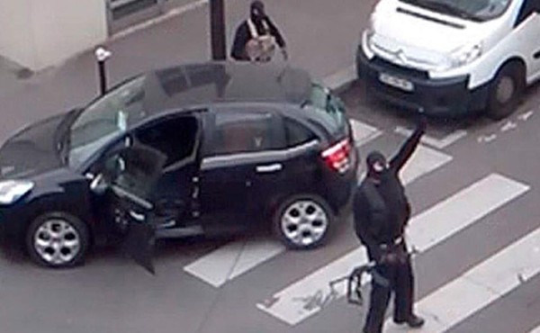 Así fue la huida de los hermanos Kouachi tras atacar la revista 'Charlie Hebdo'