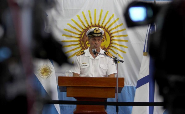 La búsqueda del submarino argentino se dilata tras descartarse otros dos indicios