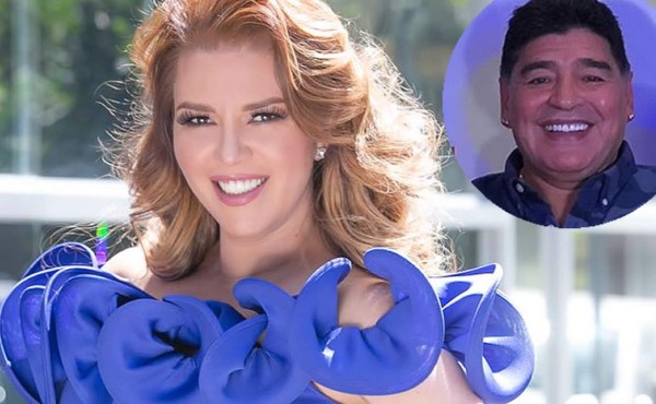 Alicia Machado llama 'escoria' a Maradona