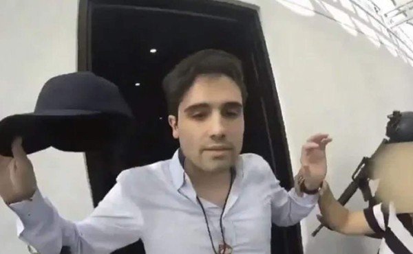 Así reaccionó Ovidio Guzmán al ser capturado en Culiacán