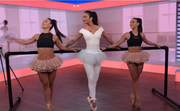 Zuleyka Rivera se une al 'Dura Challenge' en tutú