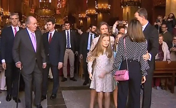 Hay un segundo video sobre el incómodo momento entre las reinas Letizia y Sofía