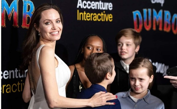 Angelina Jolie emociona a sus hijos con fichaje de Marvel