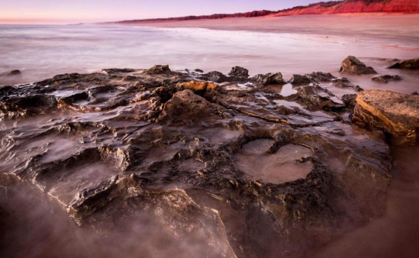 Halladas 21 tipos de huellas de dinosaurio en el 'Jurassic Park' australiano