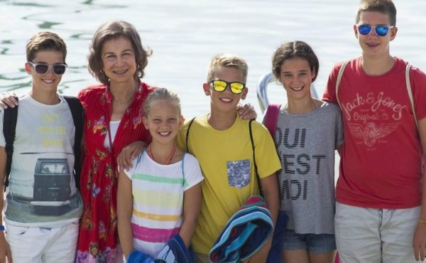 La reina Sofía comienza sus vacaciones de verano