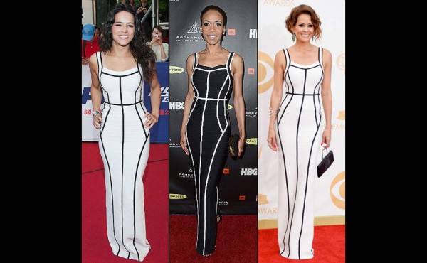 Dos mujeres un mismo vestido ¿Quién lo luce mejor?