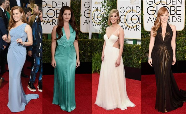 La alfombra roja de los Globos de Oro 2015