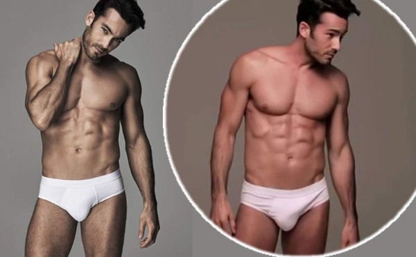 Aarón Díaz presume sus encantos