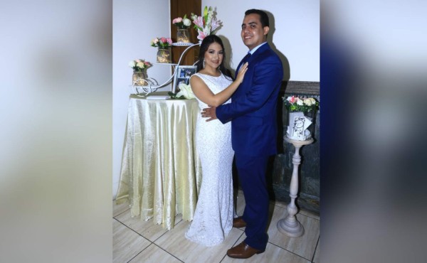 Celebración por la boda civil de Pamela Castellanos y Julio Maradiaga