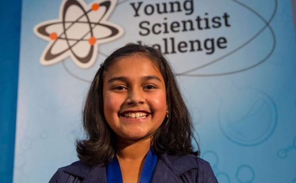 Niña de doce años es la mejor científica joven de EUA