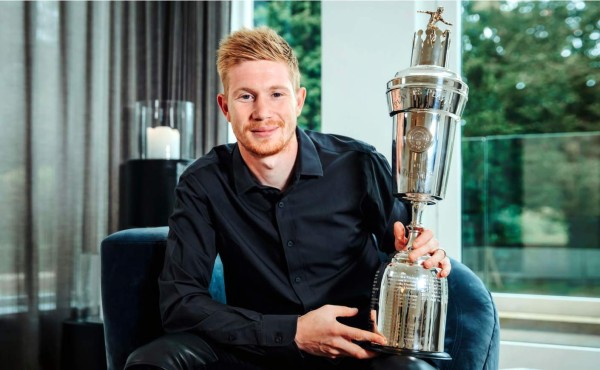 Kevin de Bruyne es elegido mejor jugador de la Premier League