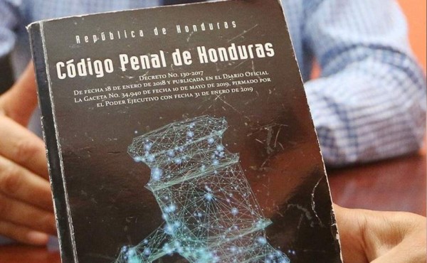 El lunes 25 de mayo inicia socialización del Código Penal en Honduras