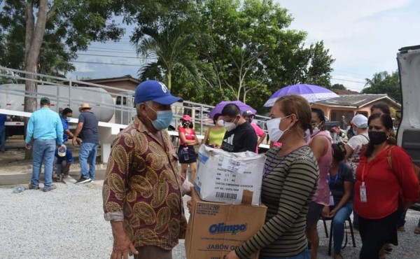 Comando Sur lleva ayuda a municipios de Honduras