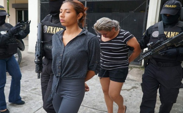 Caen 'La Piraña' y 'La Yuma', presuntas pandilleras en San Pedro Sula