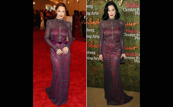 Dos mujeres un mismo vestido ¿Quién lo luce mejor?