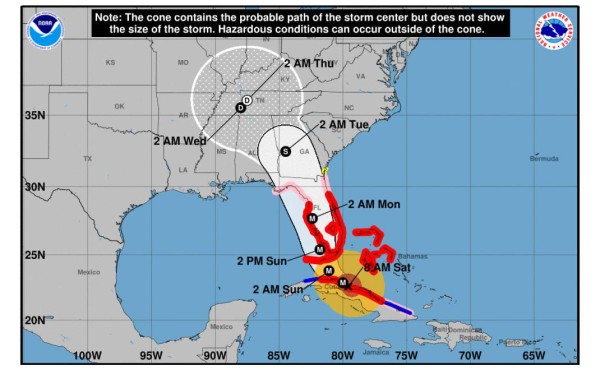Poderoso huracán Irma está a horas de tocar Miami, Estados Unidos