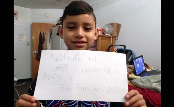 Miles apoyan a Nathalia Casco