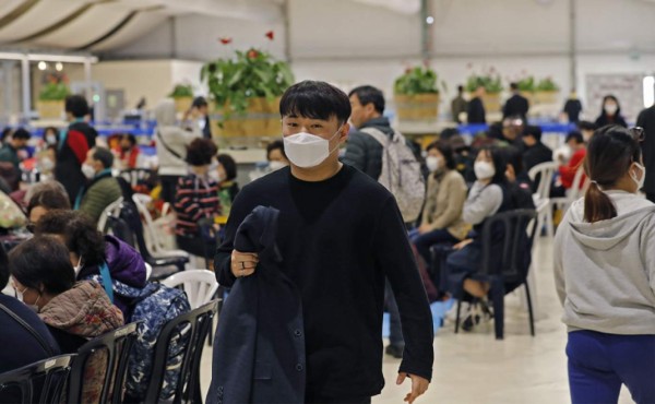Corea del Sur confirma 70 casos más de coronavirus, el balance sube a 833