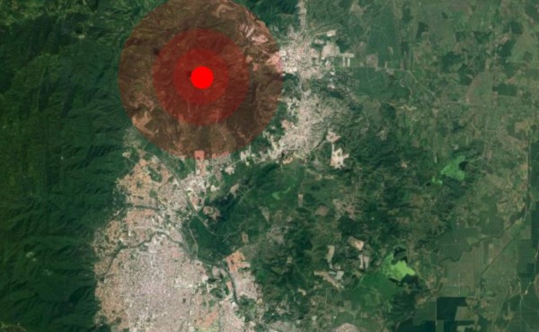 Sismo de 3.8 tuvo su epicentro en San Pedro Sula