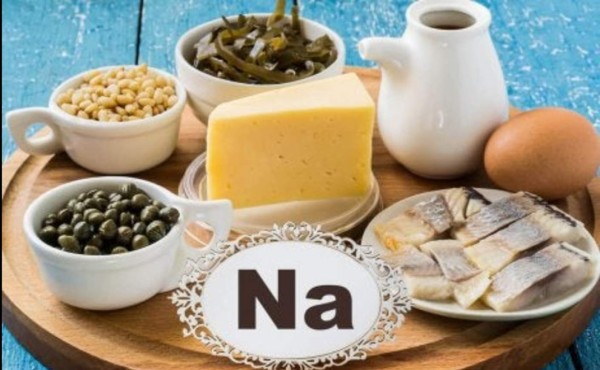 Alimentos que contienen menos sodio