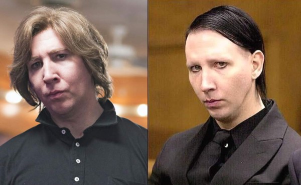 Así luce Marilyn Manson sin maquillaje