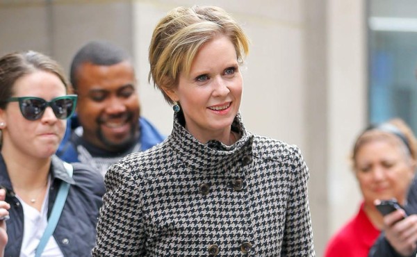 Cynthia Nixon defiende a las celebridades en política pero se distancia de Donald Trump