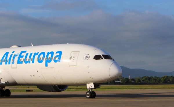 Air Europa incrementa sus vuelos desde esta semana de Madrid a San Pedro Sula