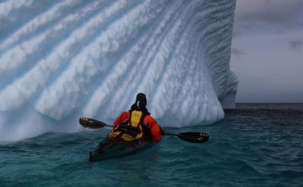 En kayak por la Antártida