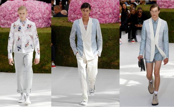 Moda masculina: ligera, floral y luminosa