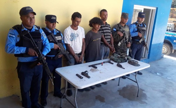 Desarticulan en Yoro a la banda de 'Los Pinkis'