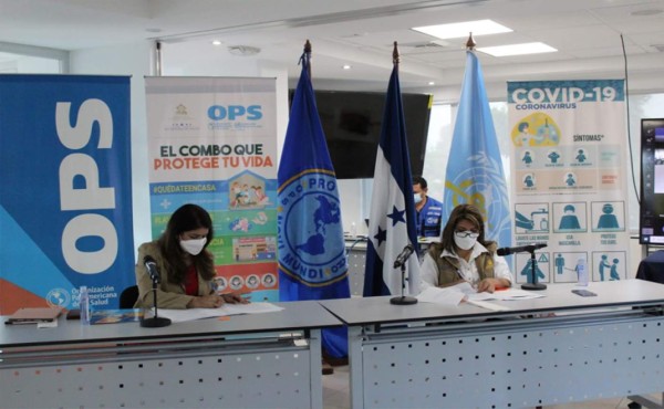 Salud y OPS/OMS firman acuerdo de mejora ante debilidades en abordaje al COVID-19