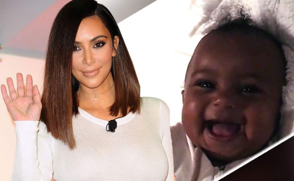 El hijo de Kim Kardashian derrite con su sonrisa