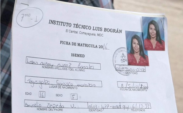 Acribillan a una colegiala de 16 años frente a su instituto en Tegucigalpa &nbsp;&nbsp;