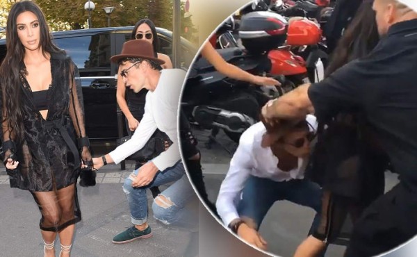 Le besa el trasero a Kim Kardashian ¡y lo atrapan!