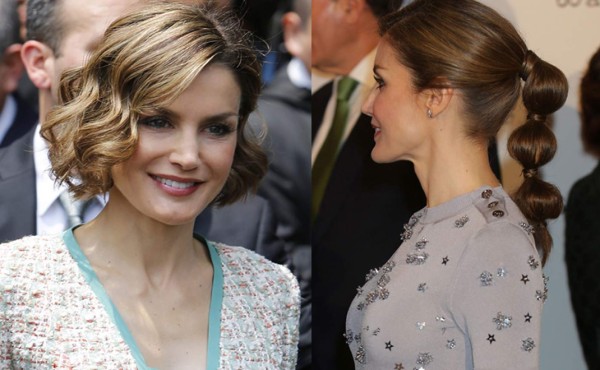 La reina Letizia y sus sonados peinados