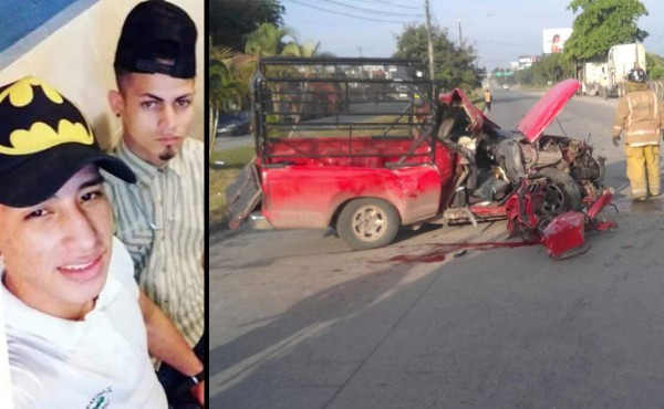 Dos muertos y un herido deja choque contra rastra