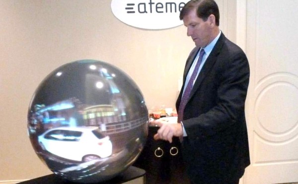 Los televisores del futuro podrían ser esféricos