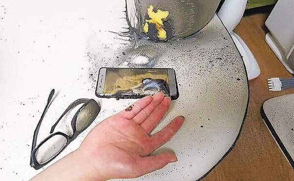 Samsung tropieza con el retiro del Galaxy Note 7