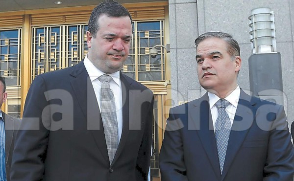 Yani y Yankel Rosenthal comparecieron hoy en audiencia en la Corte