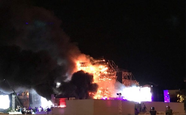 Desalojan a miles por incendio en concierto de Tomorrowland