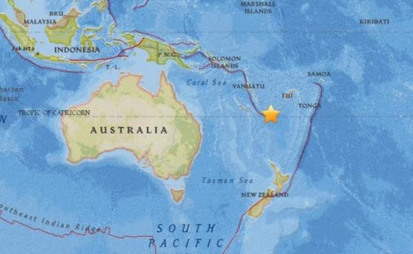 Terremoto en el Pacífico Sur genera alerta de tsunami