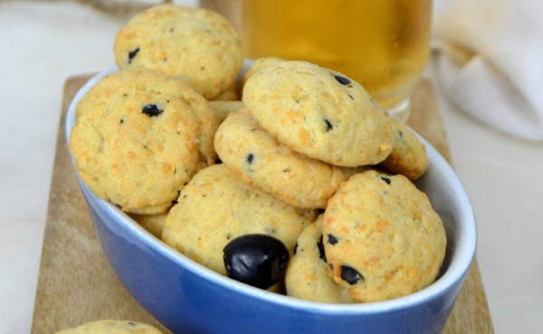 Galletas de aceitunas negras&nbsp;&nbsp;