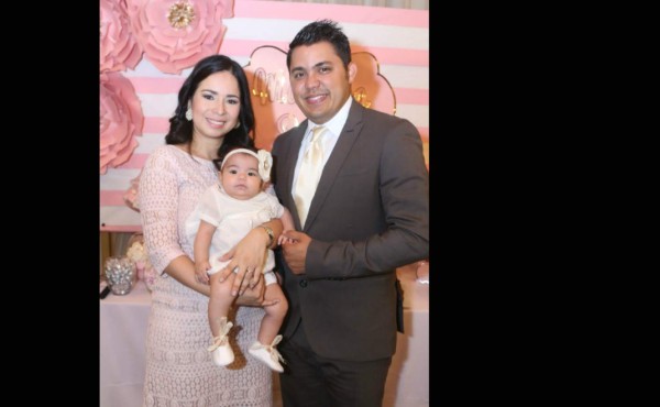 El bautizo de Mariana Sofía Alvarenga