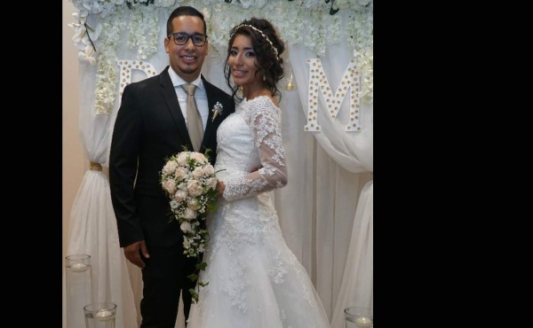 Boda de Darío Sagastume y Mercy Valladares