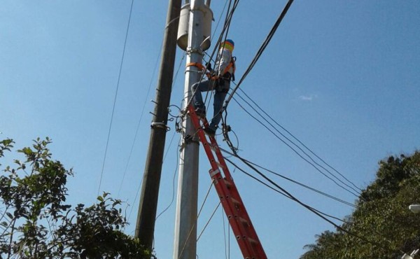 Suspensión de energía en el norte, Yoro y zona centro de Honduras