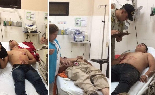 Tres hombres se hieren con armas blancas en aldea de Santa Rosa de Copán